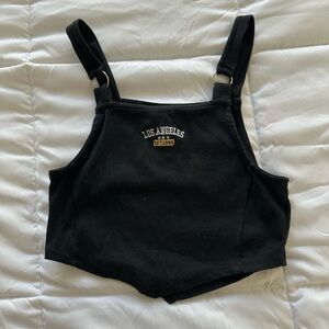 Forever 21 Black Crop Top